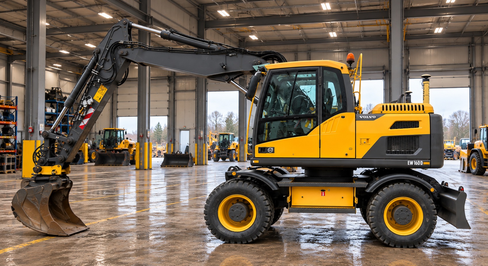 Volvo CE Volvo EW160D Radbagger — Foto 3