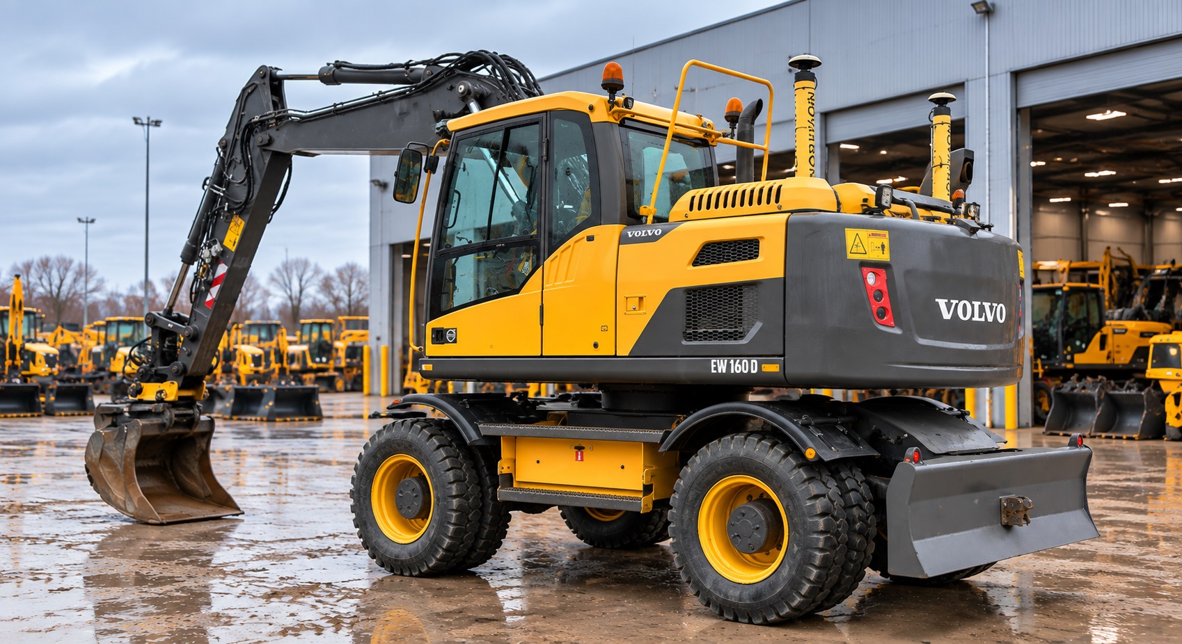 Volvo CE Volvo EW160D Radbagger — Foto 5